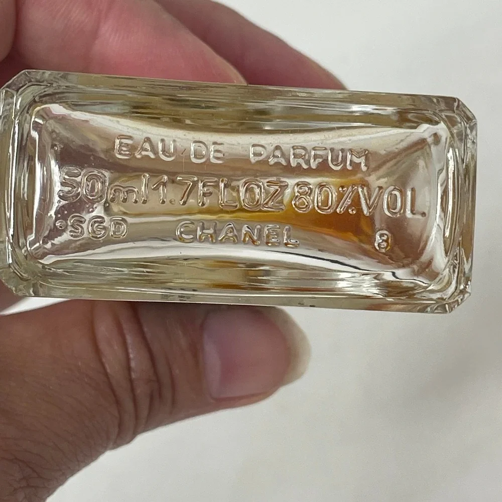 Chanel Coco Eau de Parfum 1.7 oz 50ml Vintage Fragrance Splash Bottle Emptyish